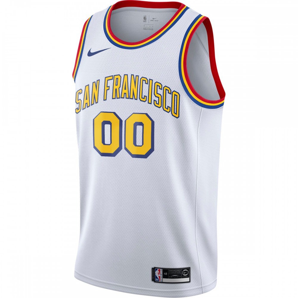 Golden State Warriors Unisex 2019/20 Custom Swingman Jersey - White - Classic Edition-Pro Kit Vault | Brand New 26/27 Sports Jerseys